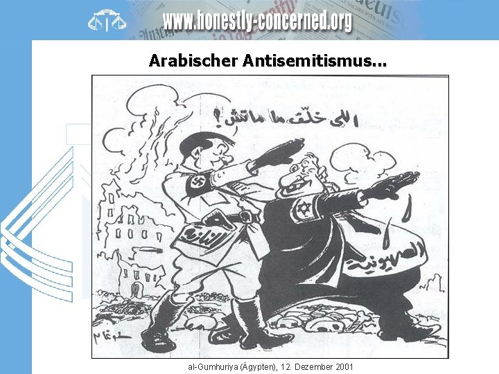 Arabischer Antisemitismus. . . al-Gumhuriya (Ägypten), 12. Dezember 2001 