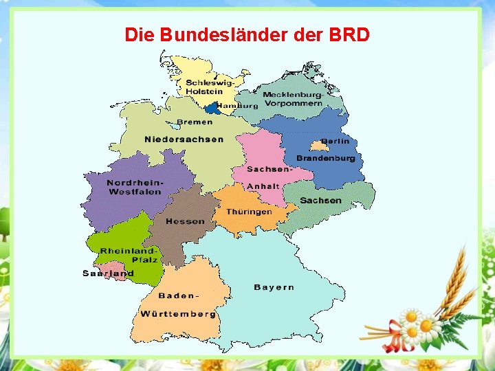 Die Bundesländer BRD 