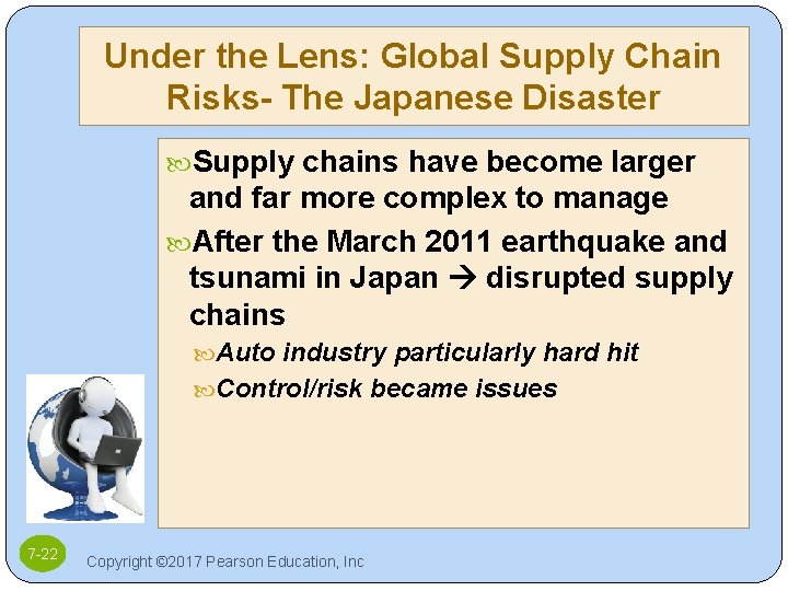 Under the Lens: Global Supply Chain Risks- The Japanese Disaster Supply chains have become