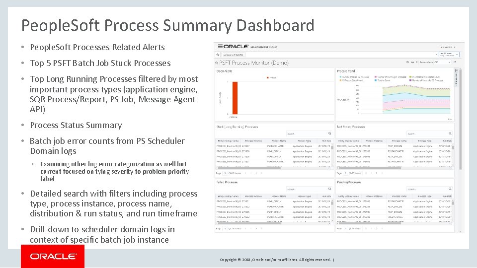 People. Soft Process Summary Dashboard • People. Soft Processes Related Alerts • Top 5