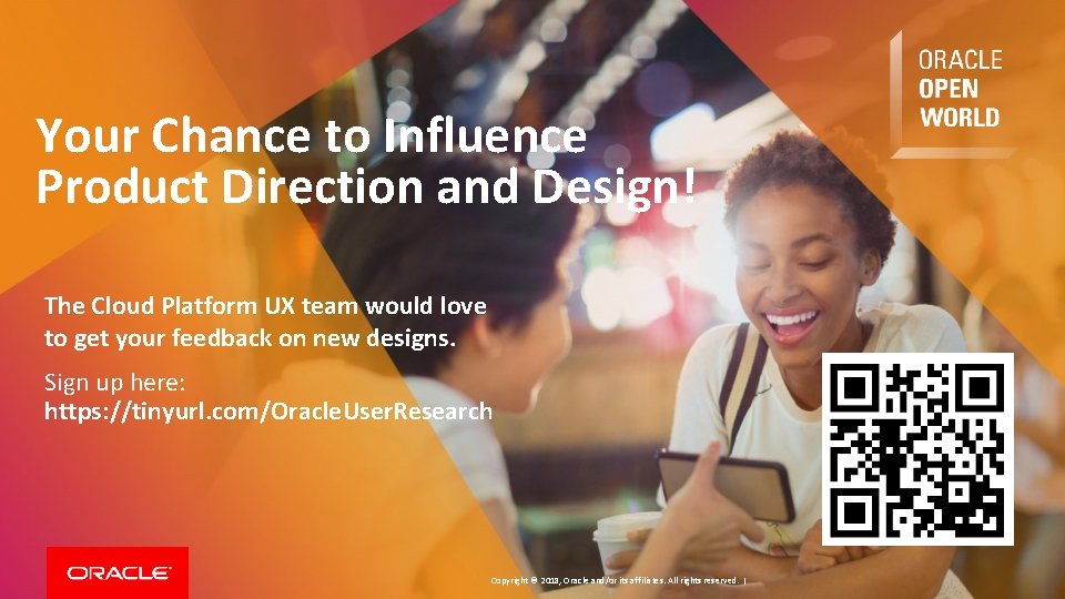 Your Chance to Influence Product Direction and Design! The Cloud Platform UX team would