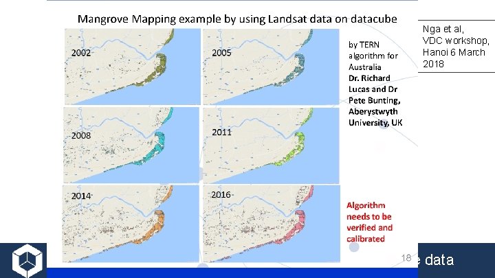 Nga et al, VDC workshop, Hanoi 6 March 2018 Harnessing the power of satellite