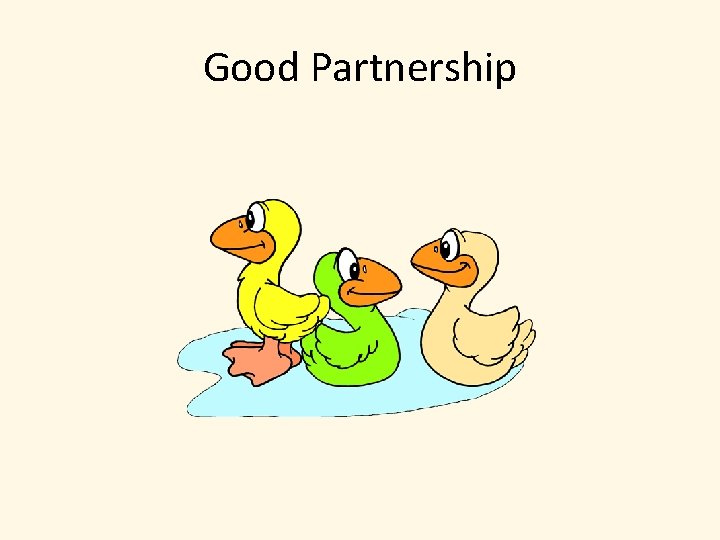 Good Partnership 