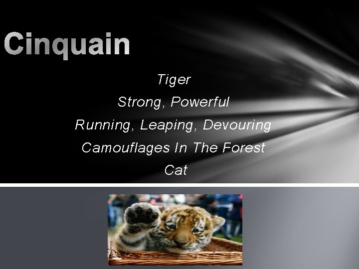 Tiger Strong, Powerful Running, Leaping, Devouring Camouflages In The Forest Cat 