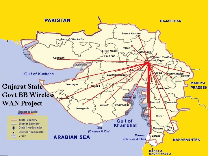 Gujarat State Govt BB Wireless WAN Project 