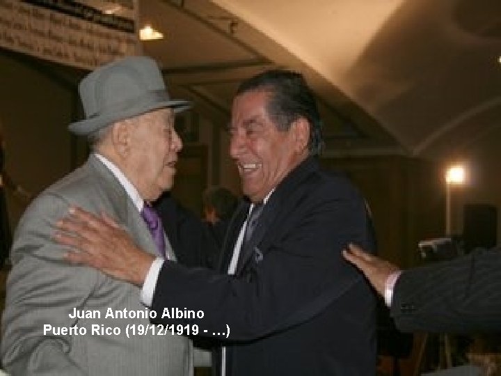 Juan Antonio Albino Puerto Rico (19/12/1919 - …) 