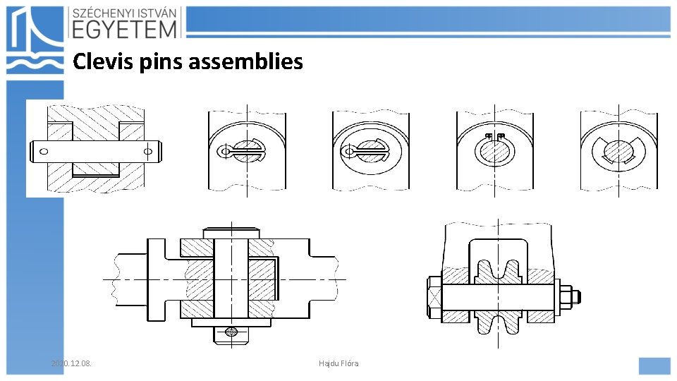 Clevis pins assemblies 2020. 12. 08. Hajdu Flóra 