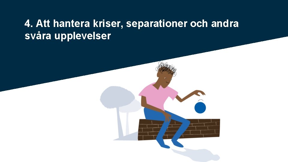 4. Att hantera kriser, separationer och andra svåra upplevelser 