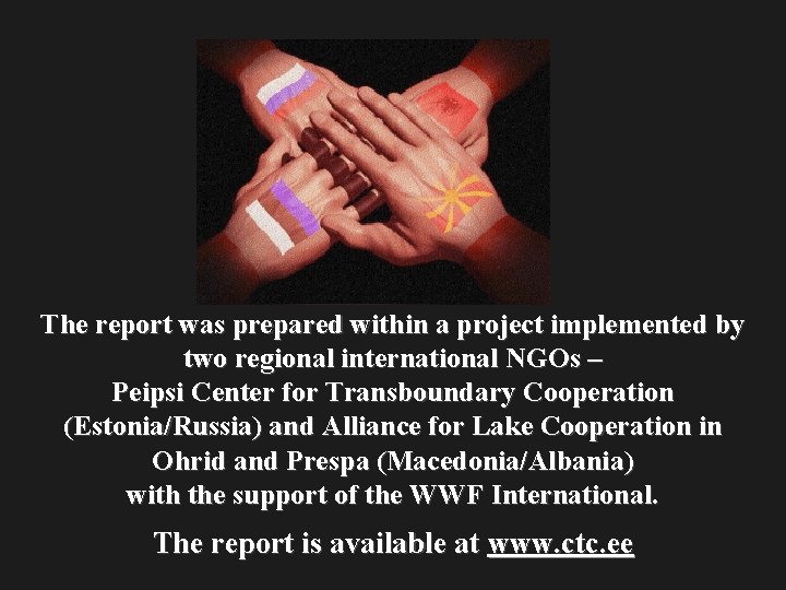 The report was prepared within a project implemented by two regional international NGOs –