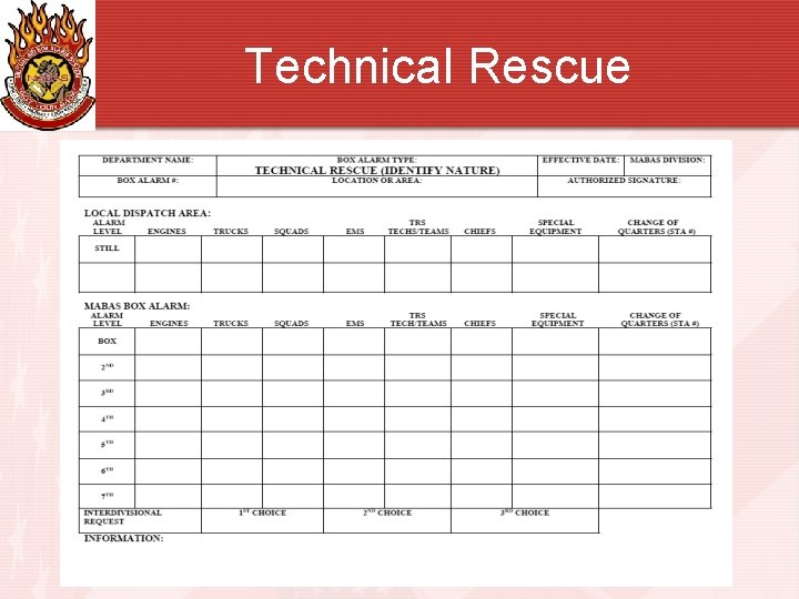 Technical Rescue 