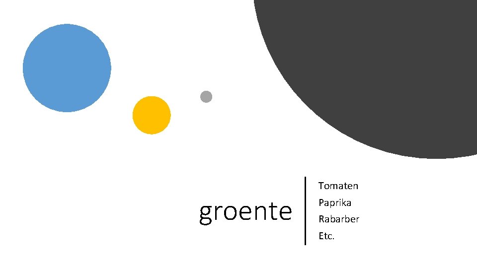 groente Tomaten Paprika Rabarber Etc. 