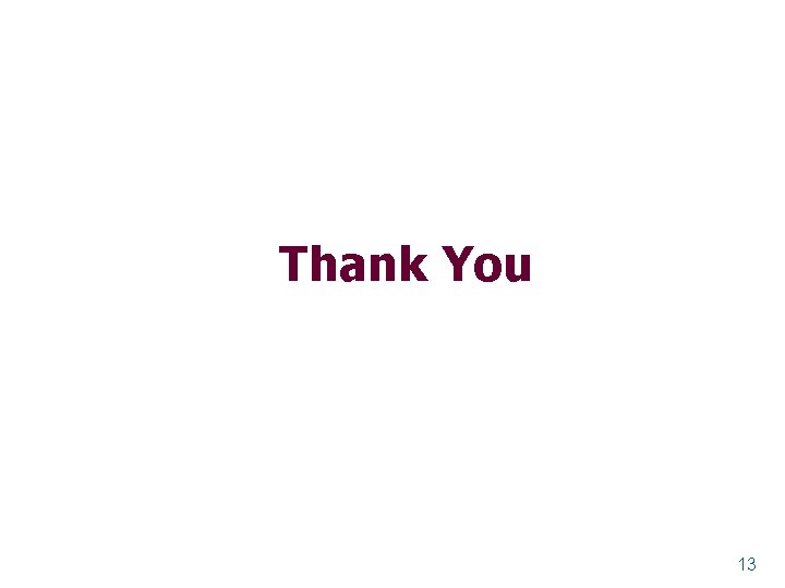 Thank You 13 