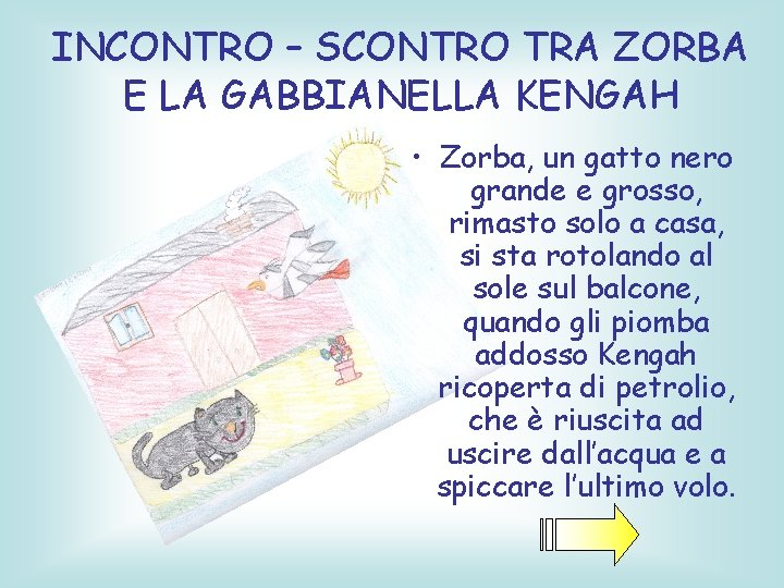 INCONTRO – SCONTRO TRA ZORBA E LA GABBIANELLA KENGAH • Zorba, un gatto nero