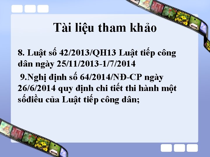 Tài liệu tham khảo 8. Luật số 42/2013/QH 13 Luật tiếp công dân ngày