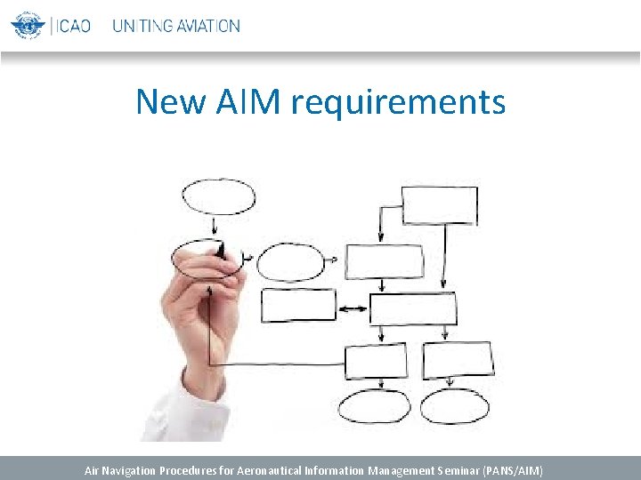 New AIM requirements Air Navigation Procedures for Aeronautical Information Management Seminar (PANS/AIM) 