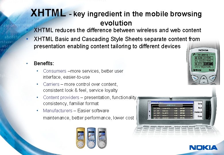 Key Technology Enablers for Mobile ValueAdded and Content