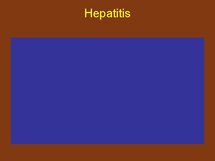 Hepatitis 