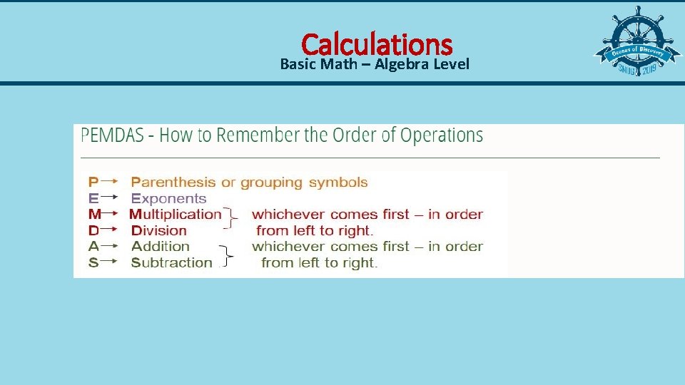 Calculations Basic Math – Algebra Level 