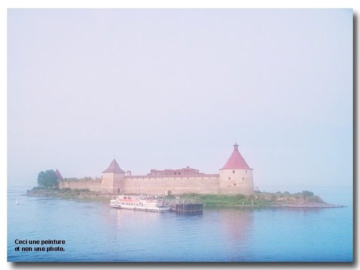 Ceci une peinture et non une photo. 