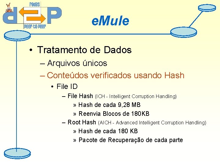 e. Mule • Tratamento de Dados – Arquivos únicos – Conteúdos verificados usando Hash