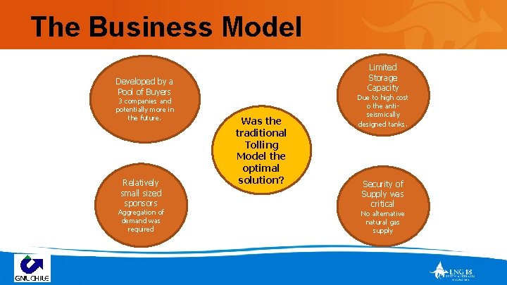 The Business Model Limited Storage Capacity Developed by a Pool of Buyers 3 companies