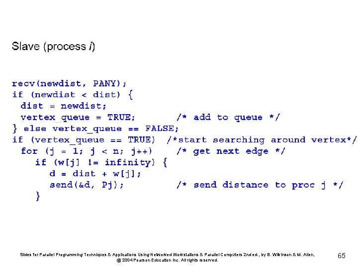 Slides for Parallel Programming Techniques & Applications Using Networked Workstations & Parallel Computers 2