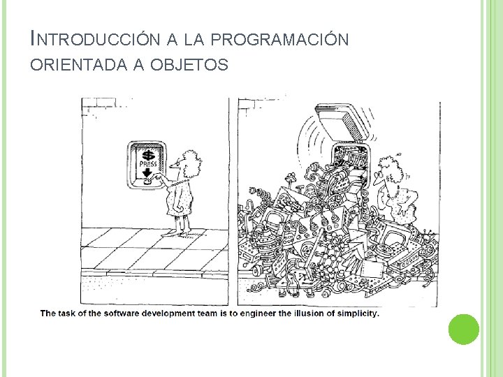 INTRODUCCIÓN A LA PROGRAMACIÓN ORIENTADA A OBJETOS 