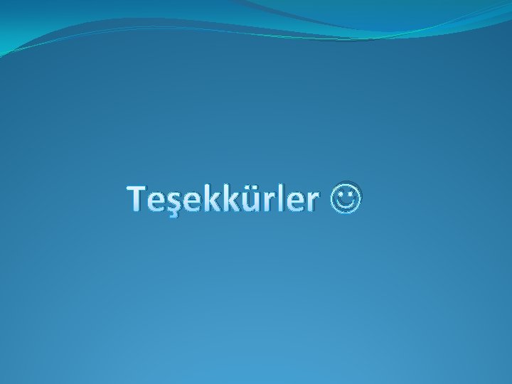 Teşekkürler 