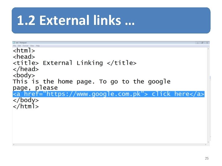 1. 2 External links … 25 