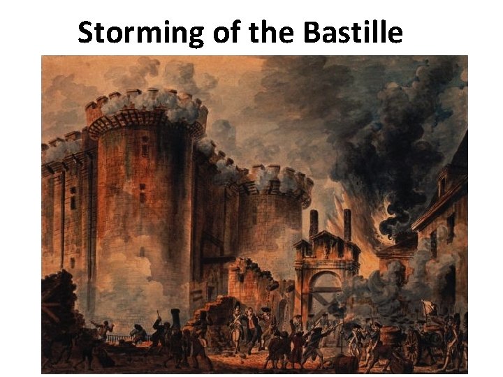 Storming of the Bastille 