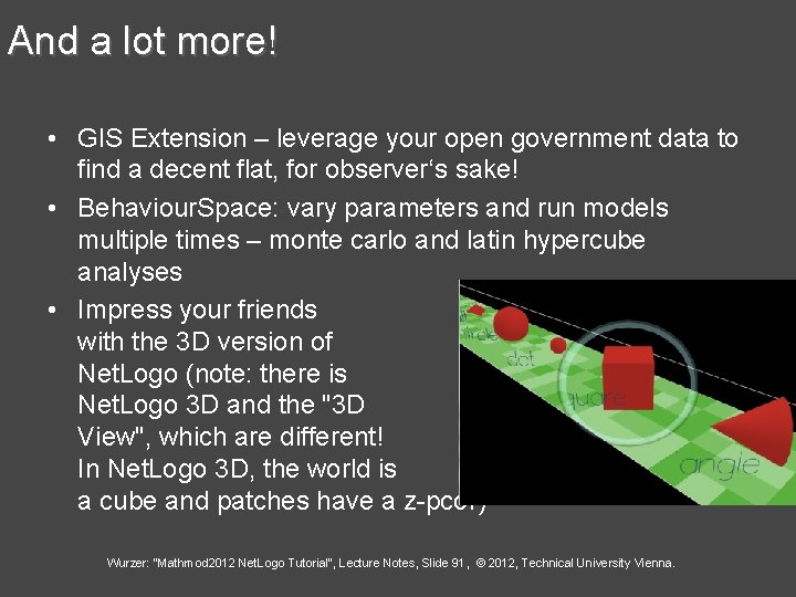 And a lot more! • GIS Extension – leverage your open government data to