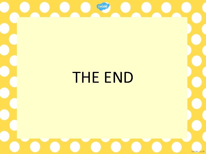 THE END 