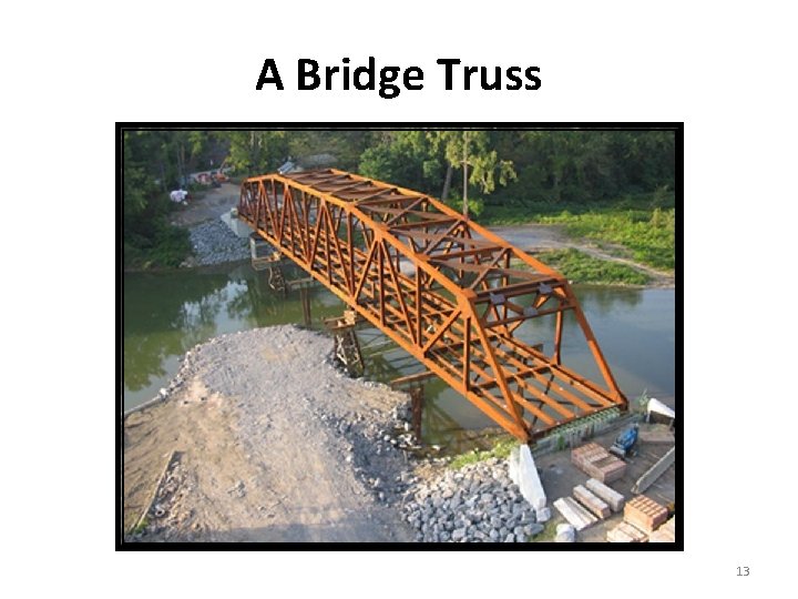 A Bridge Truss 13 