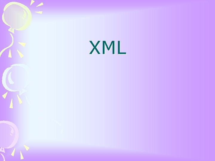 XML 