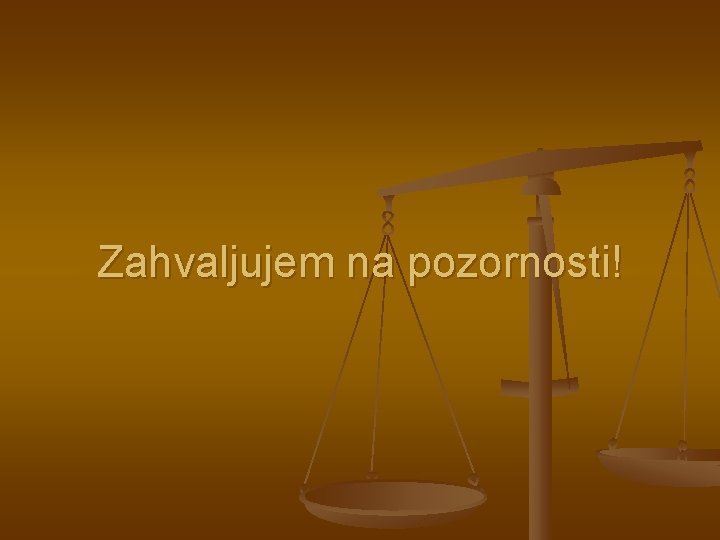 Zahvaljujem na pozornosti! 