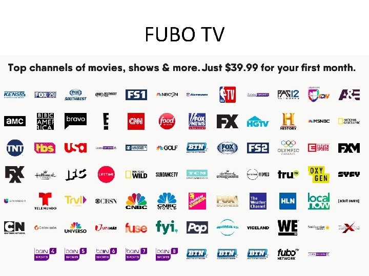 FUBO TV FUBO TV