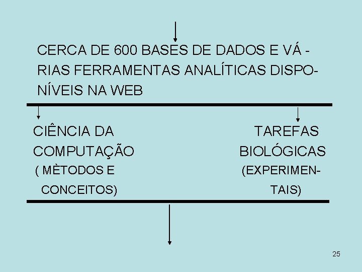 CERCA DE 600 BASES DE DADOS E VÁ RIAS FERRAMENTAS ANALÍTICAS DISPONÍVEIS NA WEB