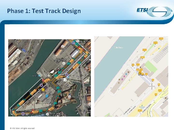 Phase 1: Test Track Design © ETSI 2014. All rights reserved 