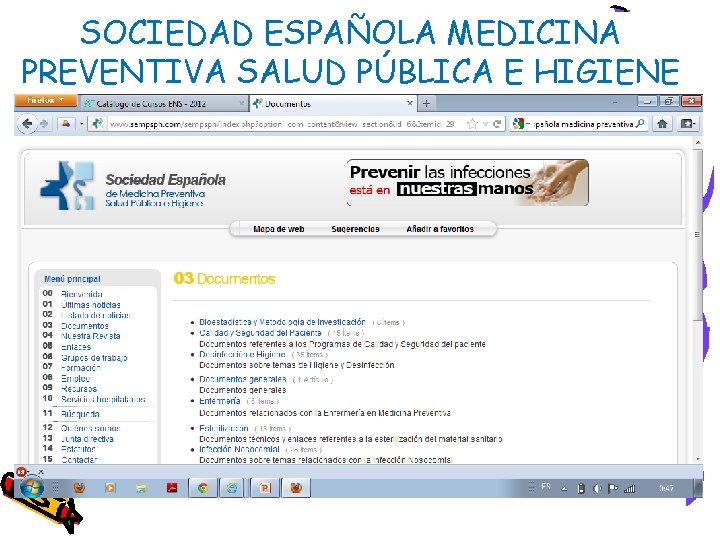 SOCIEDAD ESPAÑOLA MEDICINA PREVENTIVA SALUD PÚBLICA E HIGIENE 