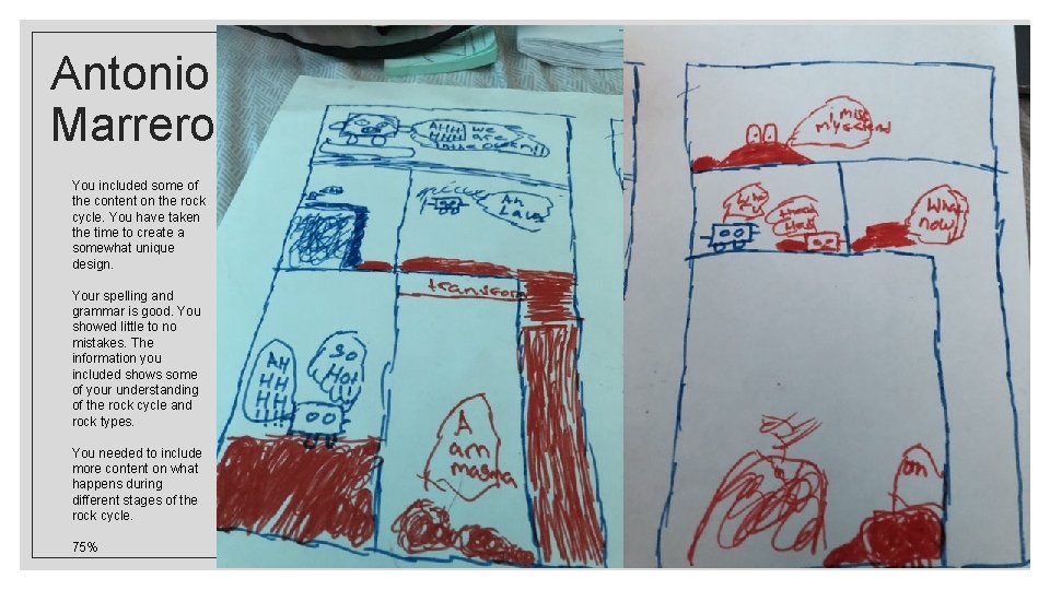 Antonio Marrero You included some of the content on the rock cycle. You have