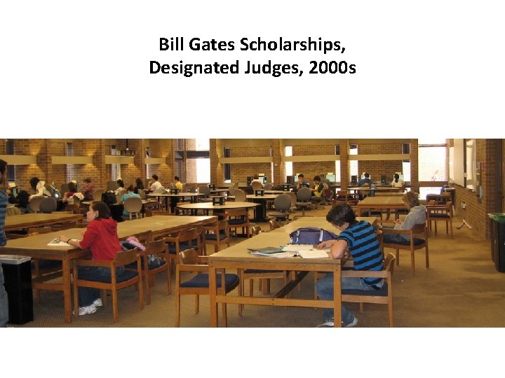 Bill Gates Scholarships, Designated Judges, 2000 s 