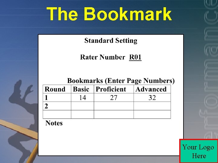 The Bookmark Your Logo Here 