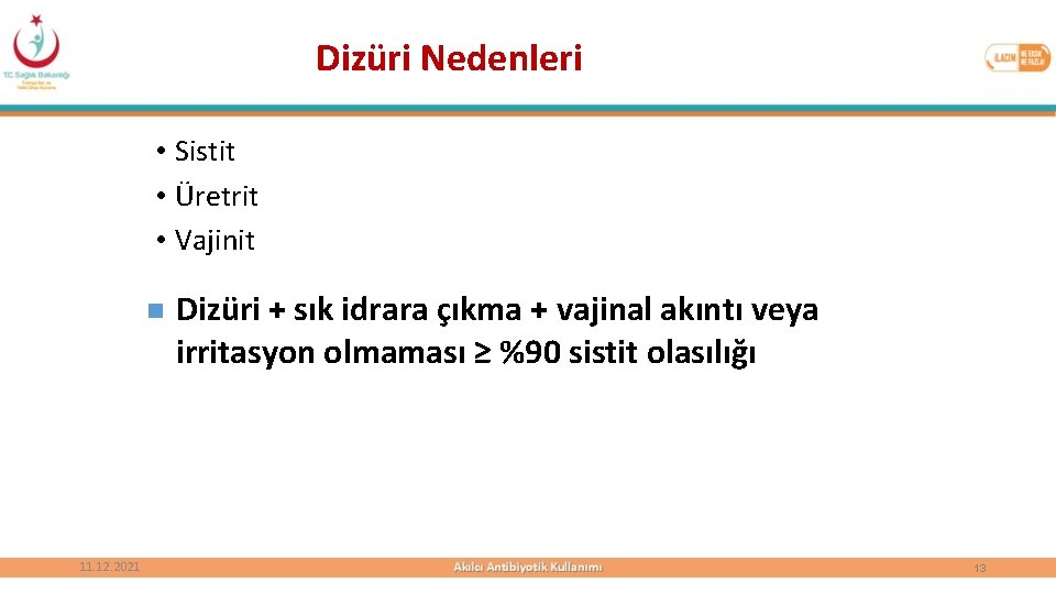 Dizüri Nedenleri • Sistit • Üretrit • Vajinit n 11. 12. 2021 Dizüri +