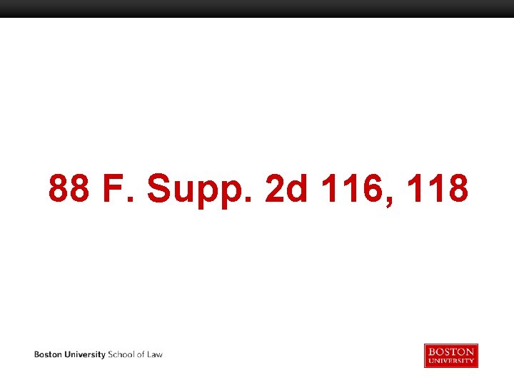 88 F. Supp. 2 d 116, 118 