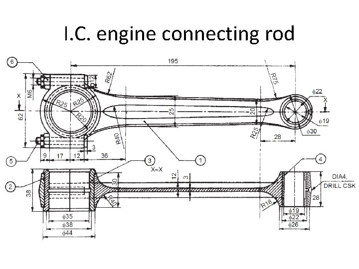 I. C. engine connecting rod 
