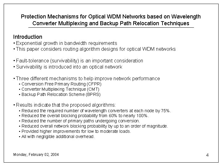 Protection Mechanisms for Optical WDM Networks based on Wavelength Converter Multiplexing and Backup Path