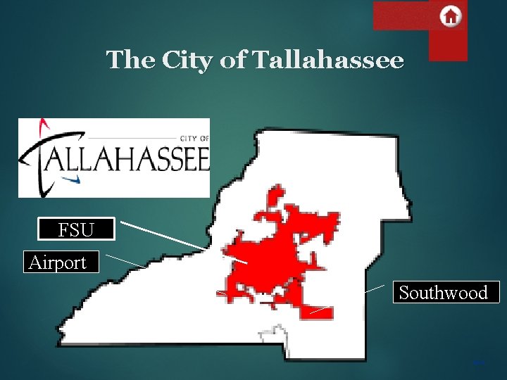 The City of Tallahassee FSU Airport Southwood NEXT 