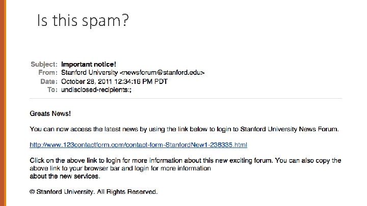 Is this spam? 
