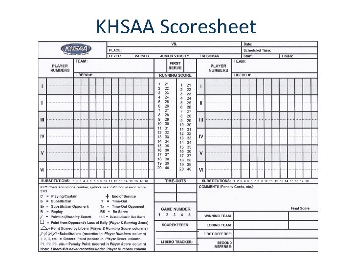 KHSAA Scoresheet 