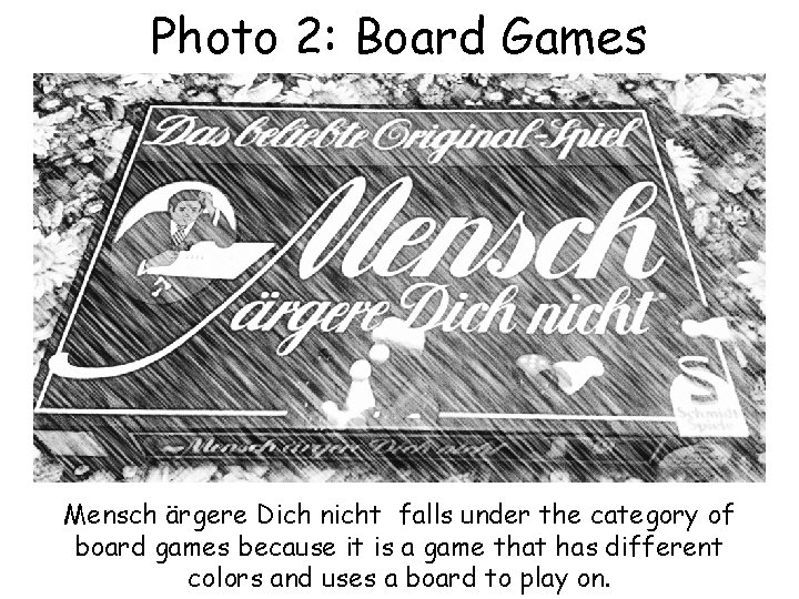 Photo 2: Board Games Mensch ärgere Dich nicht falls under the category of board